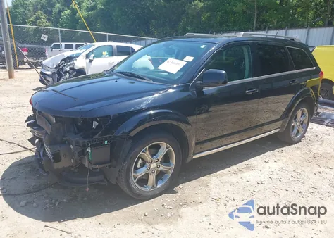 2017 Dodge Journey Crossroad Plus из США, поврежденный, VIN 3C4PDCGG0HT618957